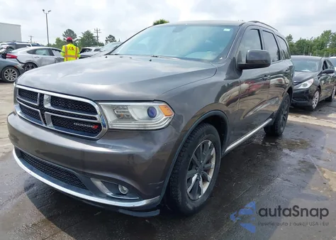 2015 Dodge Durango Sxt из США, поврежденный, VIN 1C4RDHAG1FC702437